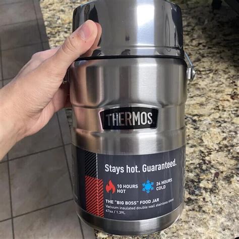 stainless steel vacuum food box|Thermos 47oz Stainless King Vacuum Insulated Food .